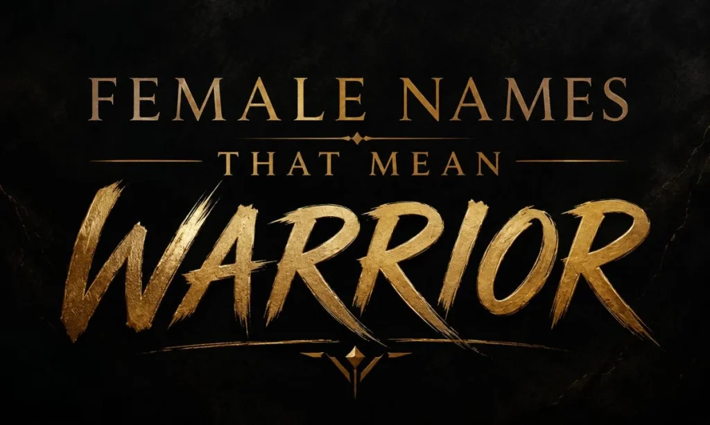 Female Names That Mean Warrior Strong &amp; Fearless Girl Names