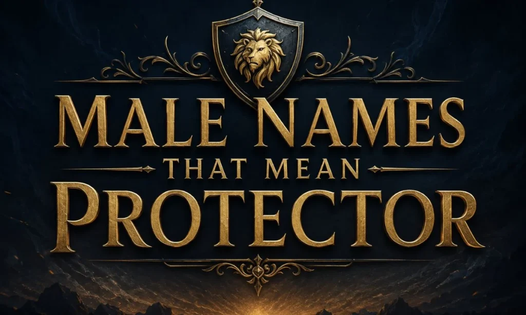 Male Names That Mean Protector Strong &amp; Powerful Ideas