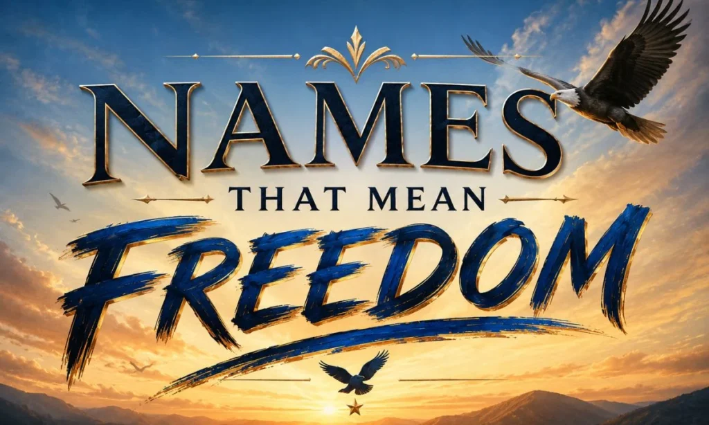 Names That Mean Freedom Powerful and Inspiring Baby Names