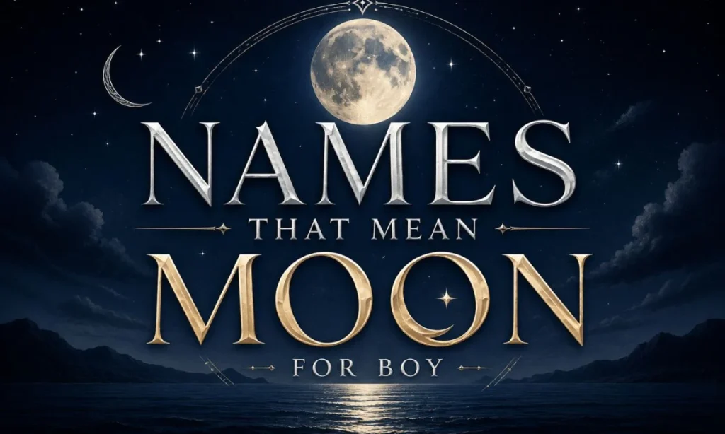 Names That Mean Moon for Boy Lunar-Inspired Boy Names