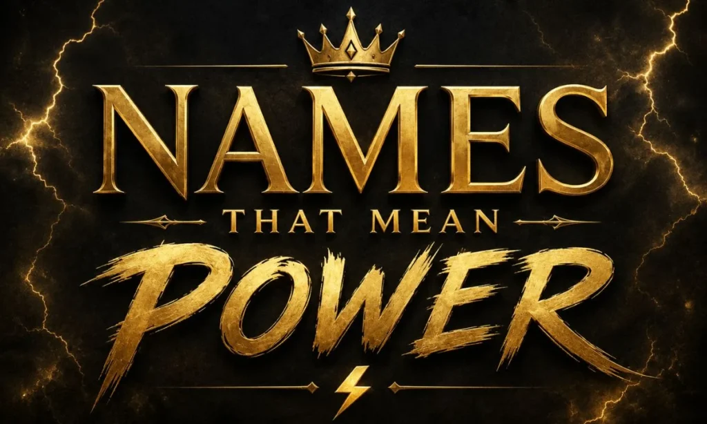 Names That Mean Power Strong and Powerful Baby Name Ideas