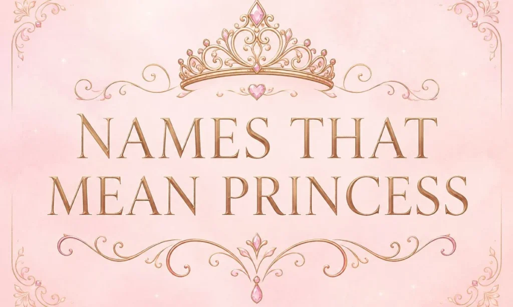 Names That Mean Princess For Your Little Royal