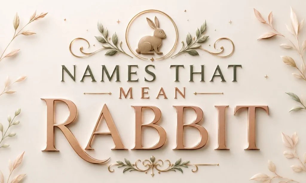 Names That Mean Rabbit Cute, Lucky &amp; Meaningful Name Ideas