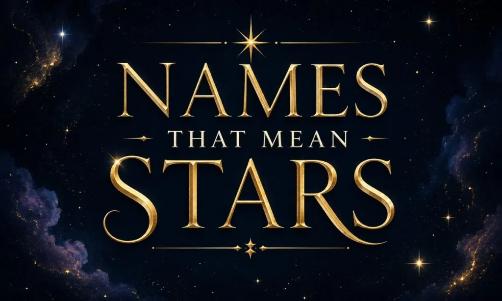 Names That Mean StarsCelestial Baby Names Full of Light
