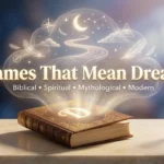 903+ Names That Mean Dream